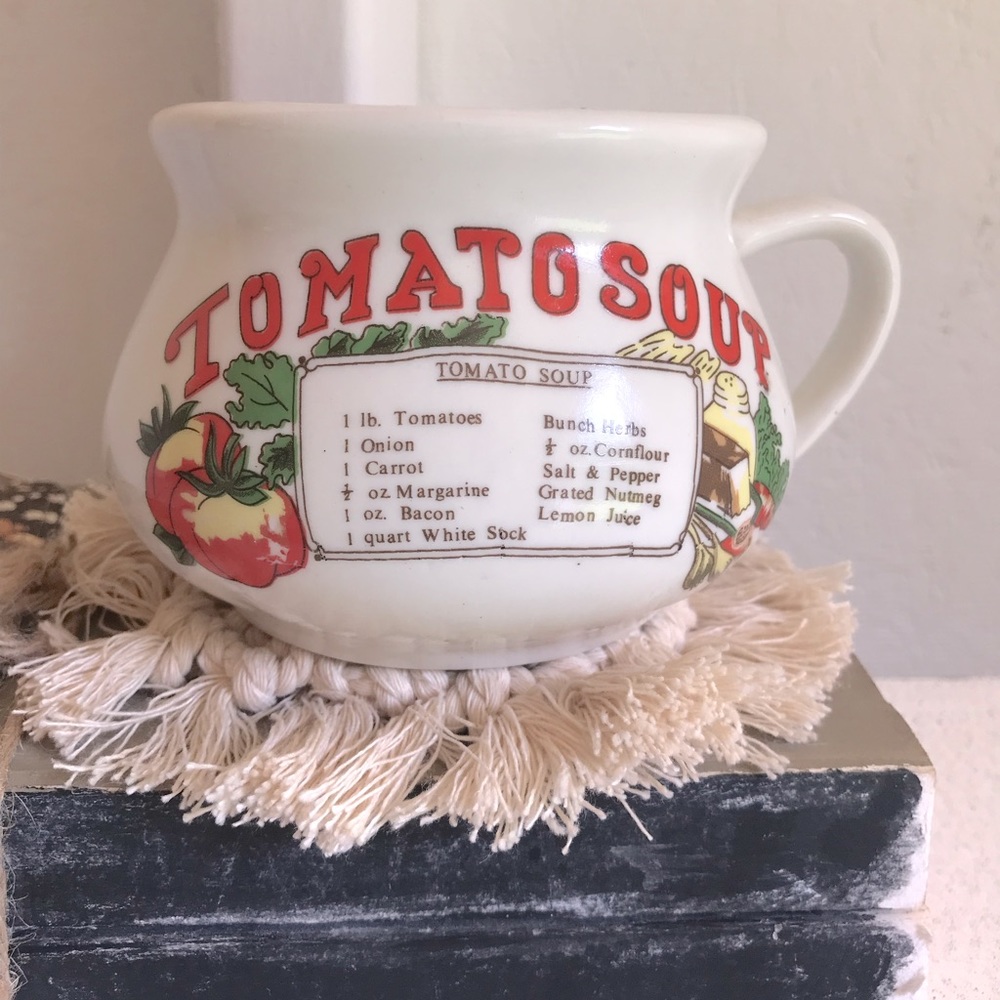 Vintage Tomato Soup Mug/Bowl